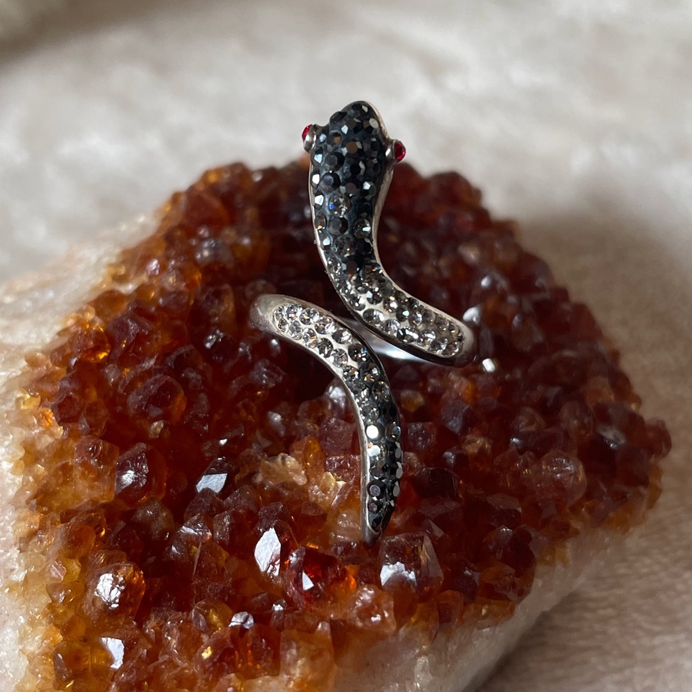 Crystal snake ring - Picture 3 of 6